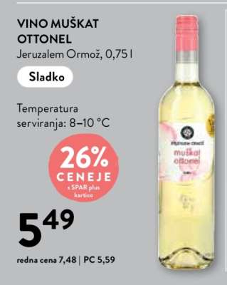Vino Muškat Ottonel