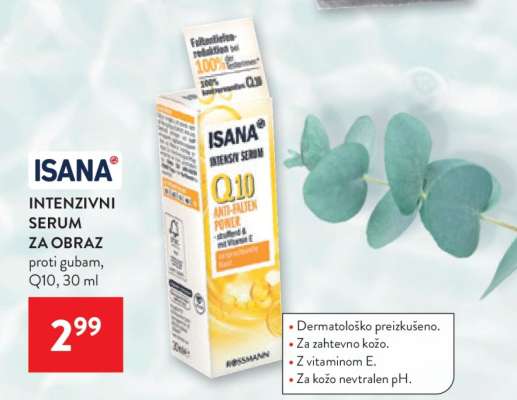 ISANA INTENZIVNI SERUM ZA OBRAZ
