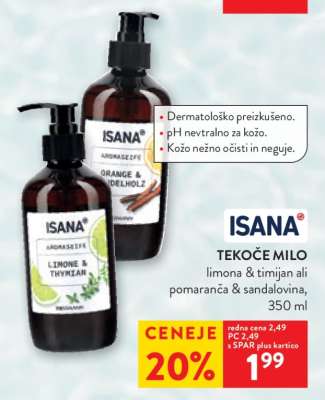 ISANA TEKOČE MILO