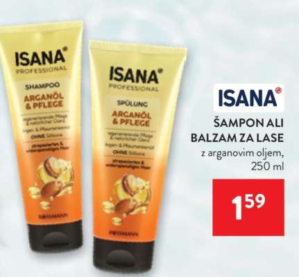 ISANA ŠAMPON ALI BALZAM ZA LASE