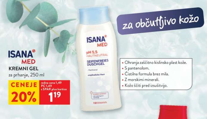 ISANA MED KREMNI GEL