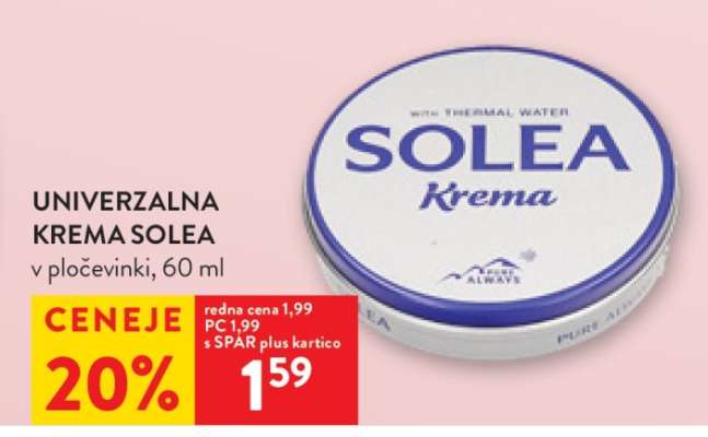 UNIVERZALNA KREMA SOLEA
