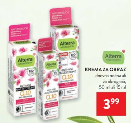Krema za obraz Alterra