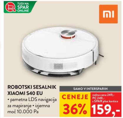 Robotski sesalnik Xiaomi S40 EU