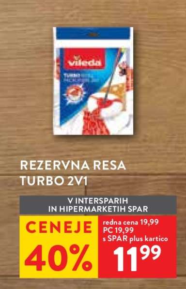 Rezervna resa Turbo 2v1