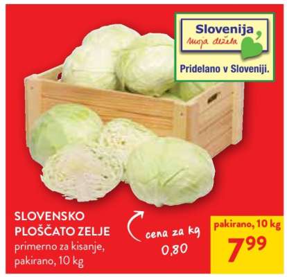Slovensko ploščato zelje