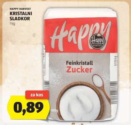 HAPPY HARVEST KRISTALNI SLADKOR