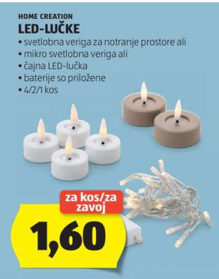 HOME CREATION LED-LUČKE