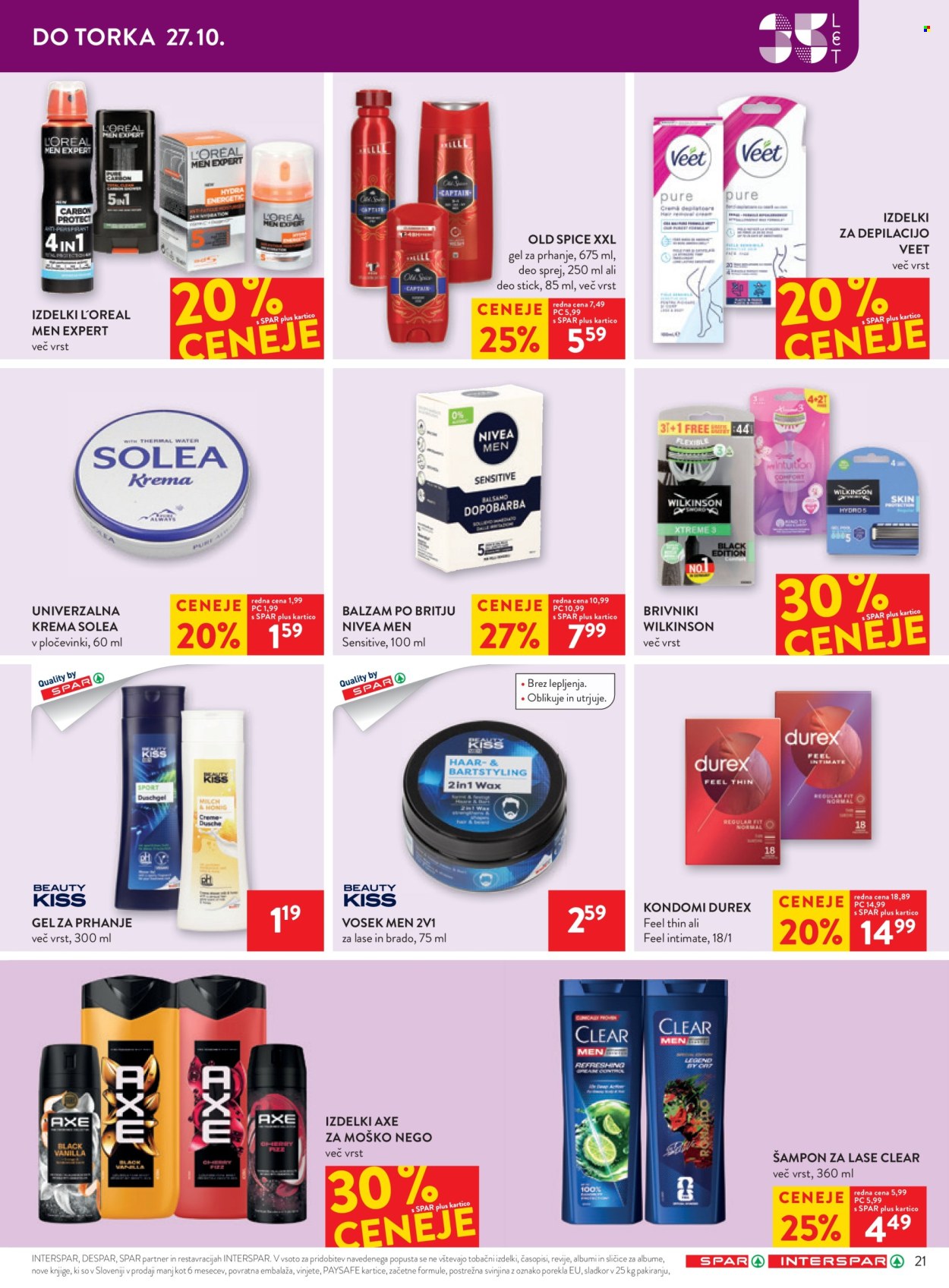 SPAR katalog - 21.10.2026 - 03.11.2026. Stran 34