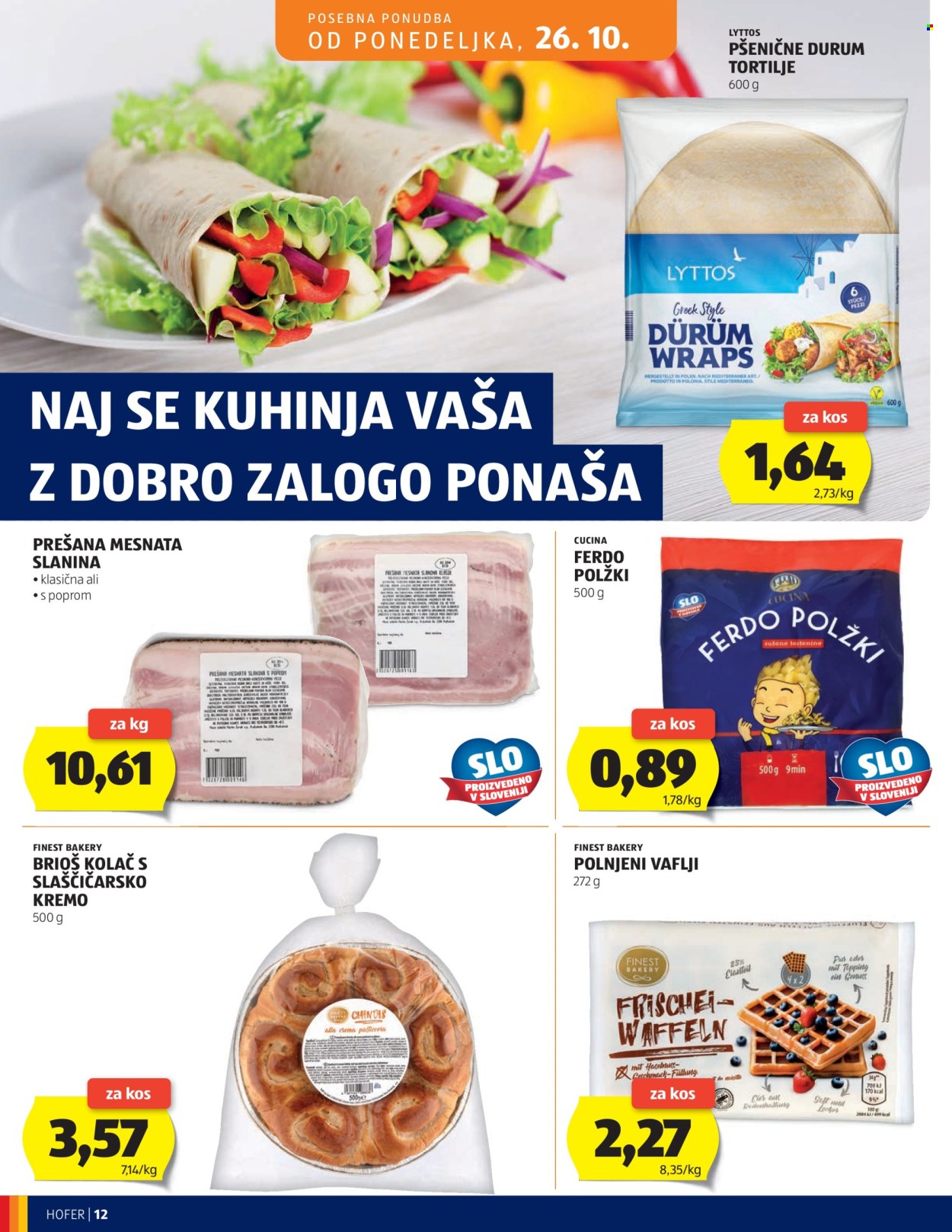 Hofer katalog - 21.10.2026 - 29.10.2026. Stran 12