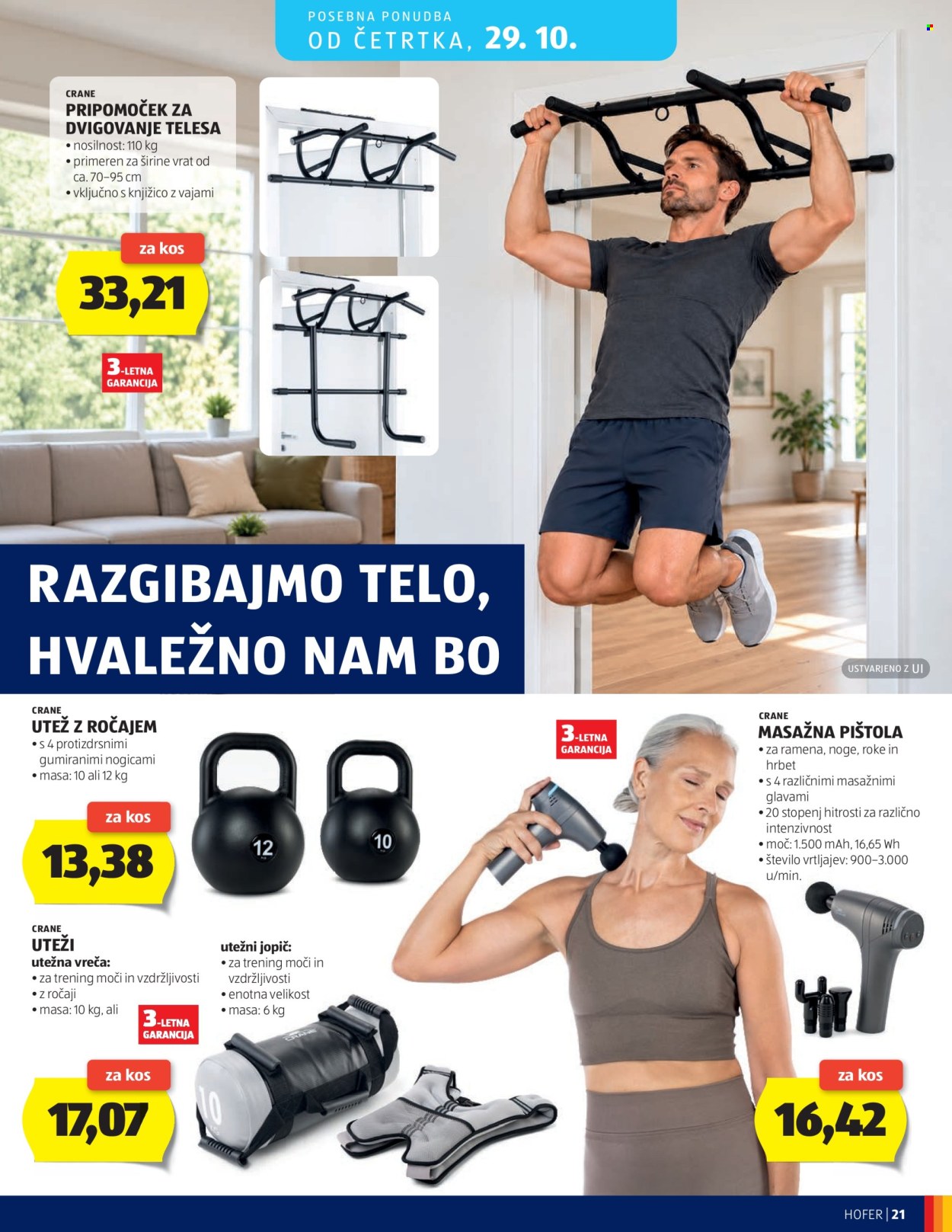Hofer katalog - 21.10.2026 - 29.10.2026. Stran 21