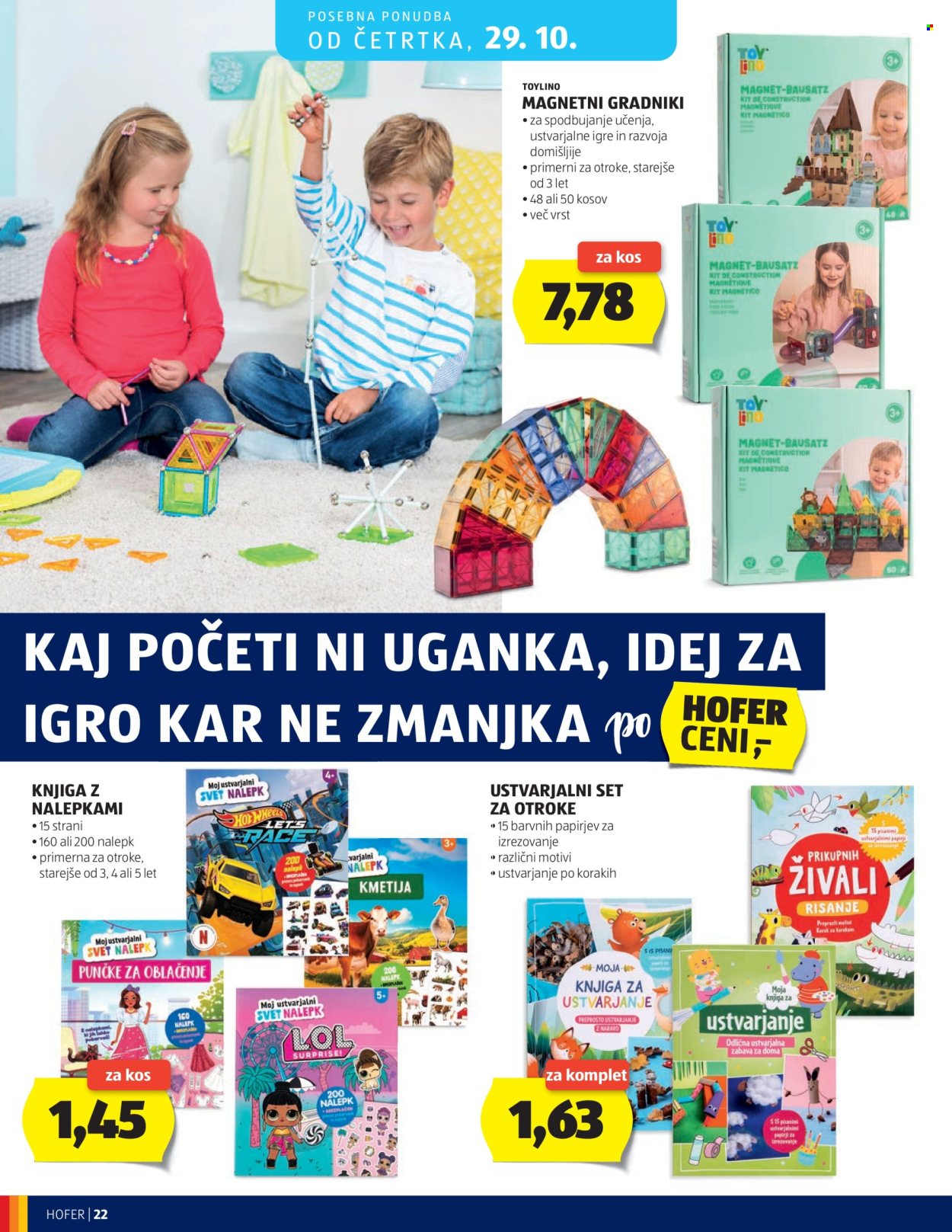 Hofer katalog - 21.10.2026 - 29.10.2026. Stran 22