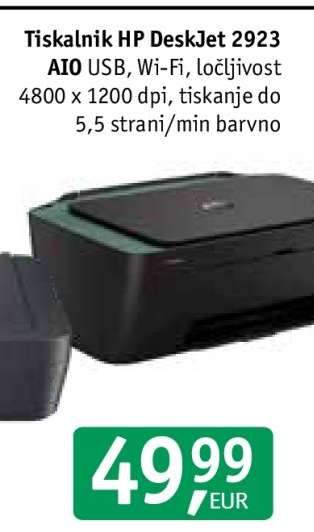 Tiskalnik HP DeskJet 2923