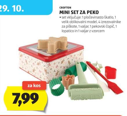 CROFTON MINI SET ZA PEKO