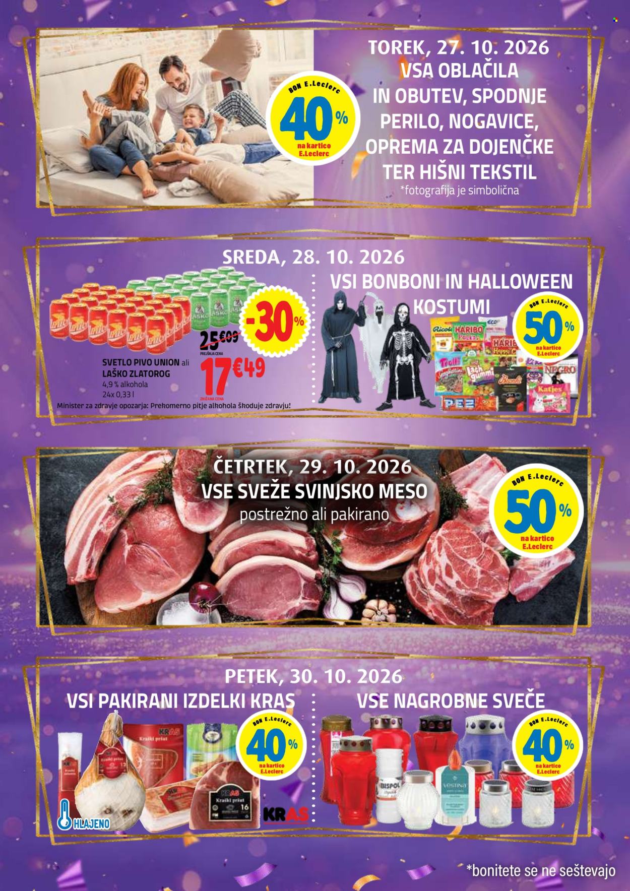 E.Leclerc katalog - 21.10.2026 - 30.10.2026. Stran 3