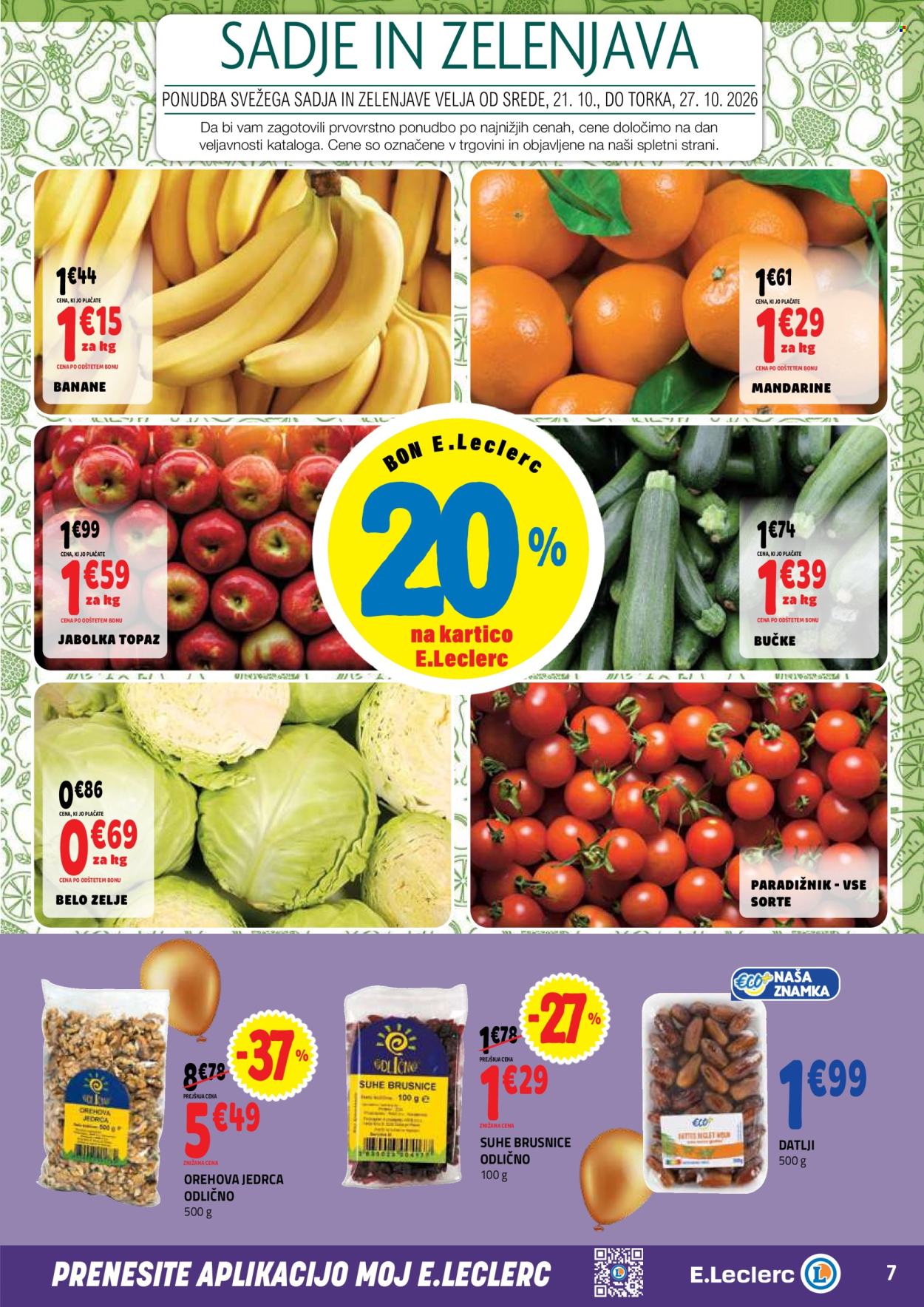 E.Leclerc katalog - 21.10.2026 - 30.10.2026. Stran 7