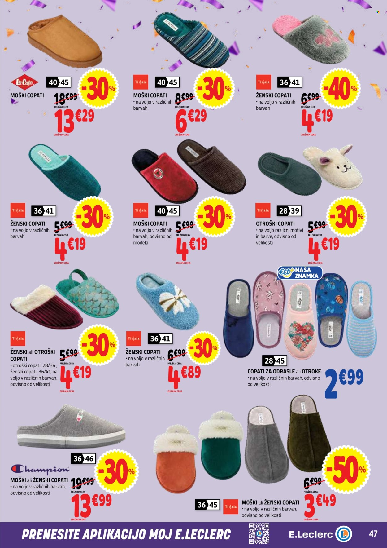 E.Leclerc katalog - 21.10.2026 - 30.10.2026. Stran 47