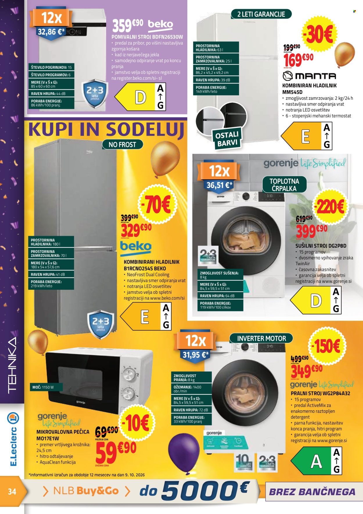 E.Leclerc katalog - 21.10.2026 - 30.10.2026. Stran 6