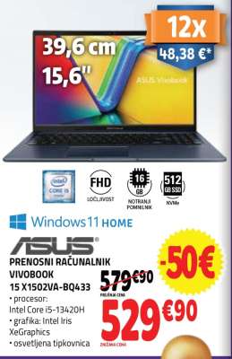 ASUS VIVOBOOK 15 X1502VA-BQ433