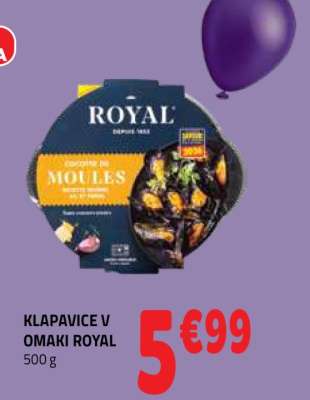 KLAPAVICE V OMAKI ROYAL