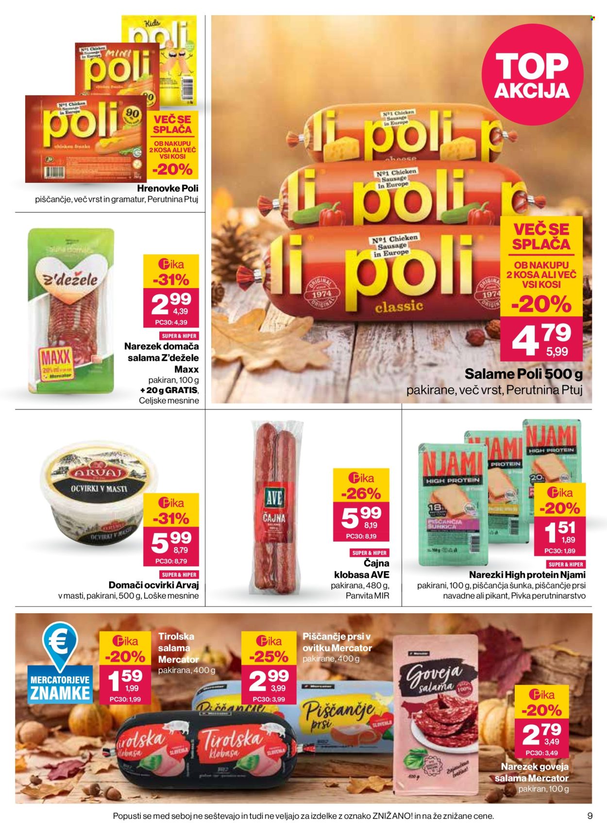 Mercator katalog - 29.10.2026 - 04.11.2026. Stran 9