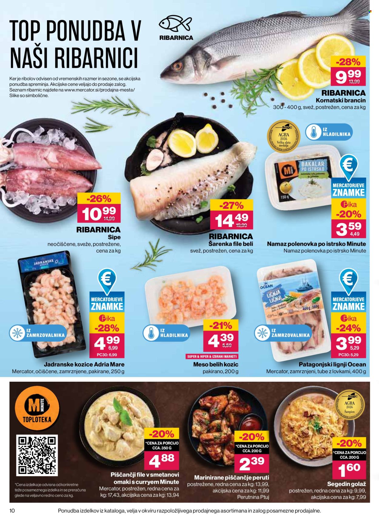 Mercator katalog - 29.10.2026 - 04.11.2026. Stran 10