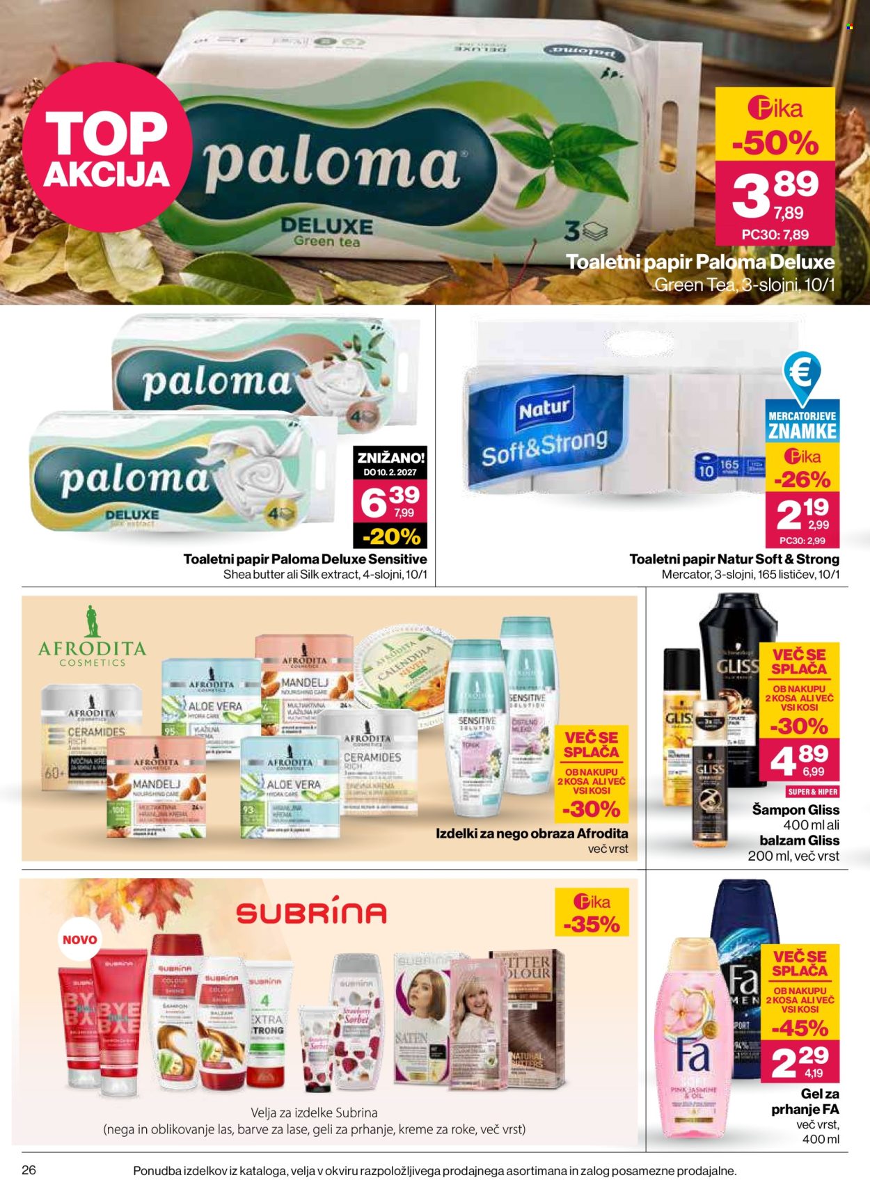 Mercator katalog - 29.10.2026 - 04.11.2026. Stran 26