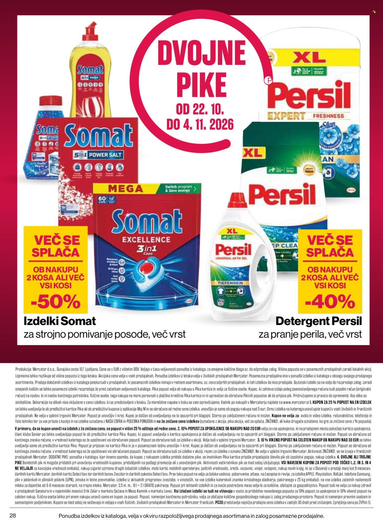 Mercator katalog - 29.10.2026 - 04.11.2026. Stran 28