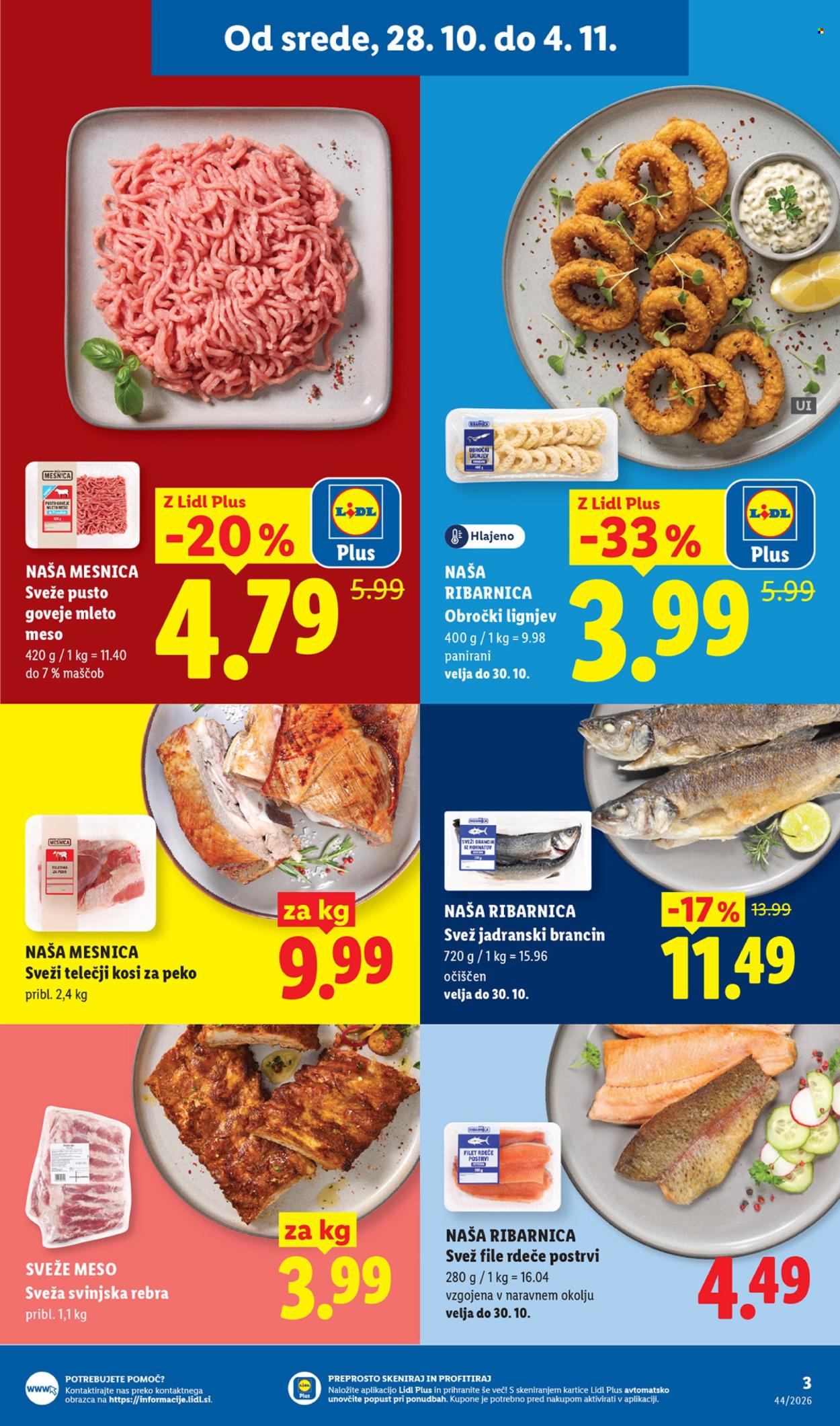 Lidl katalog - 28.10.2026 - 04.11.2026. Stran 3
