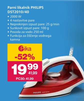 Parni likalnik PHILIPS DST2010/40