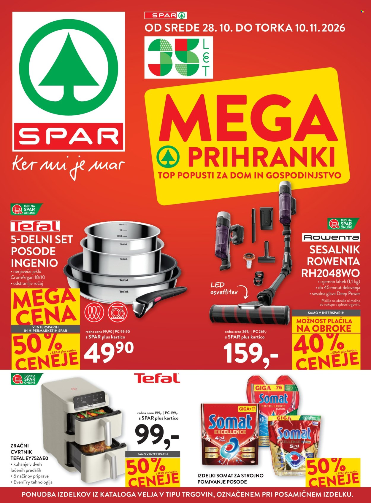SPAR katalog - 28.10.2026 - 10.11.2026. Stran 1