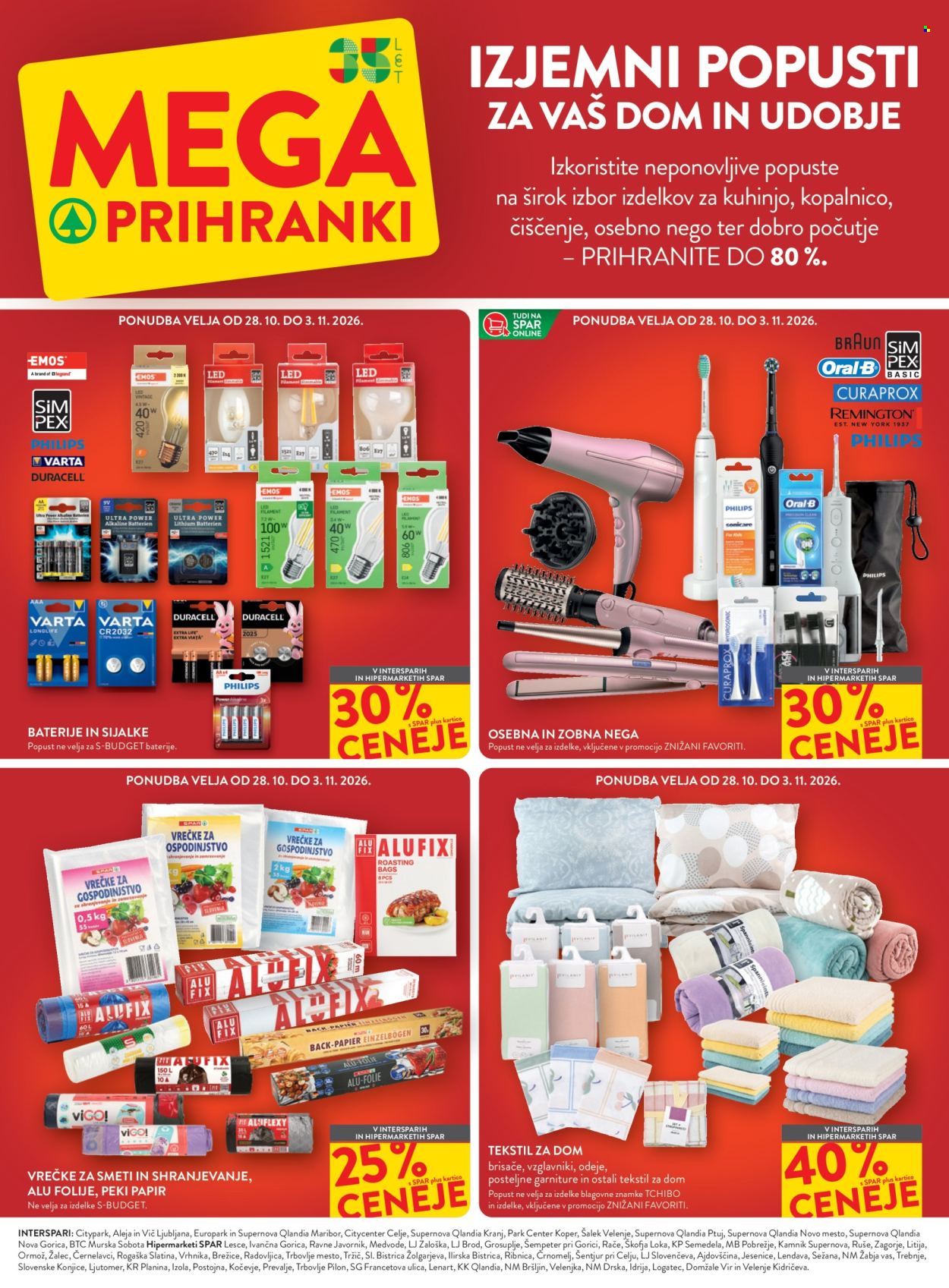 SPAR katalog - 28.10.2026 - 10.11.2026. Stran 8