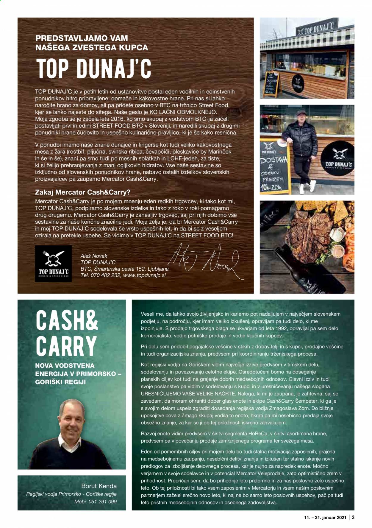 Mercator Cash & Carry katalog - 11.01.2021 - 31.01.2021.