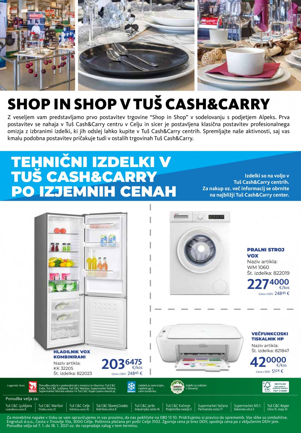 Tuš Cash & Carry katalog - 07.01.2021 - 18.01.2021.