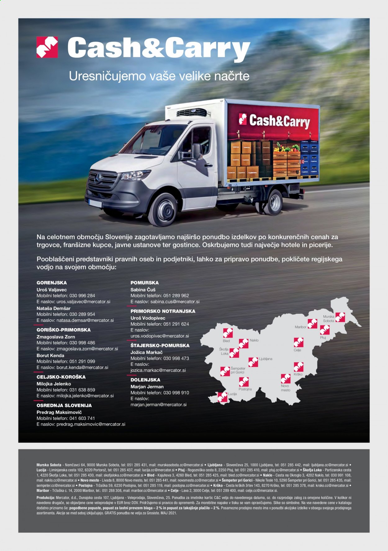 Mercator Cash & Carry katalog - 15.05.2021 - 30.09.2021.