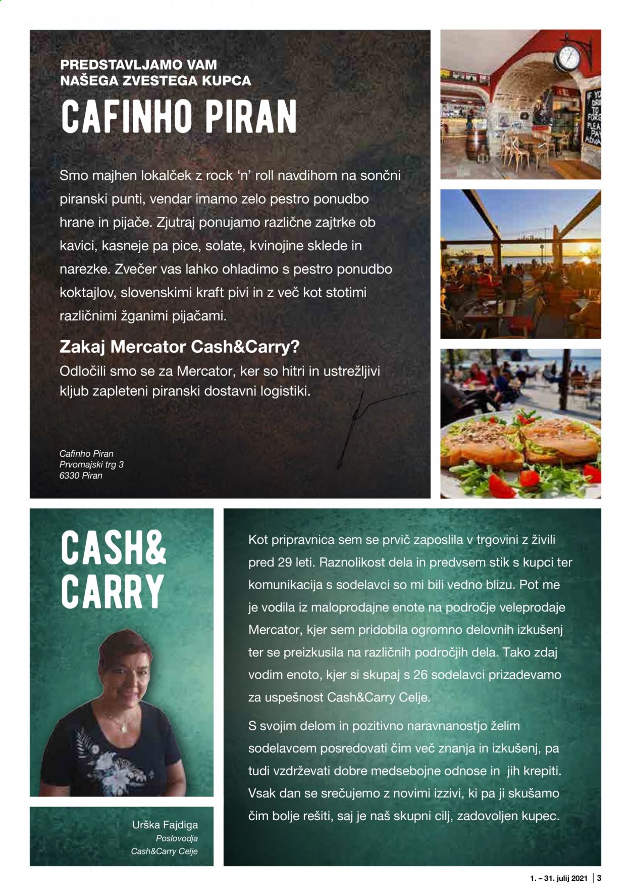 Mercator Cash & Carry katalog - 01.07.2021 - 31.07.2021.