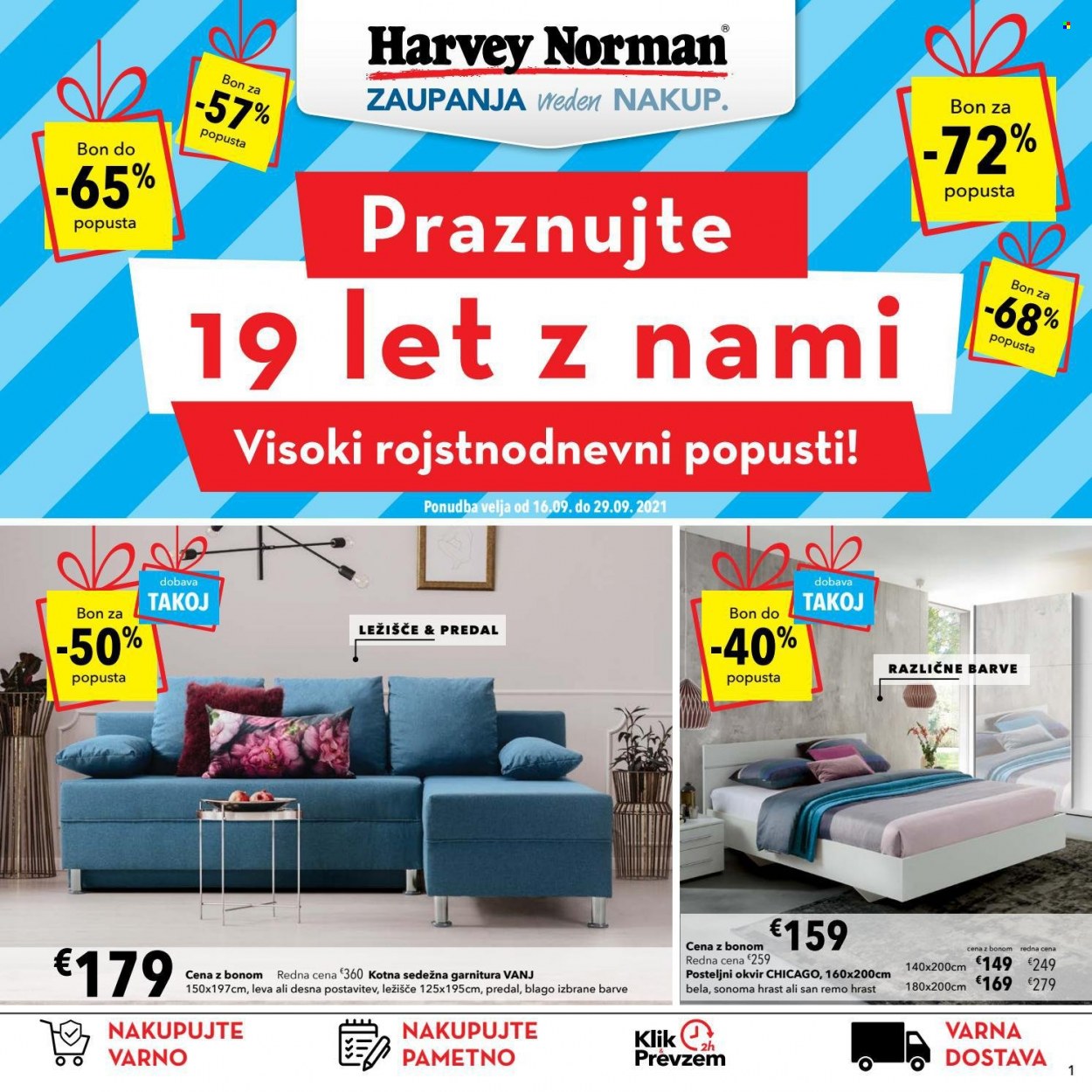 Harvey Norman katalog - 16.09.2021 - 29.09.2021.
