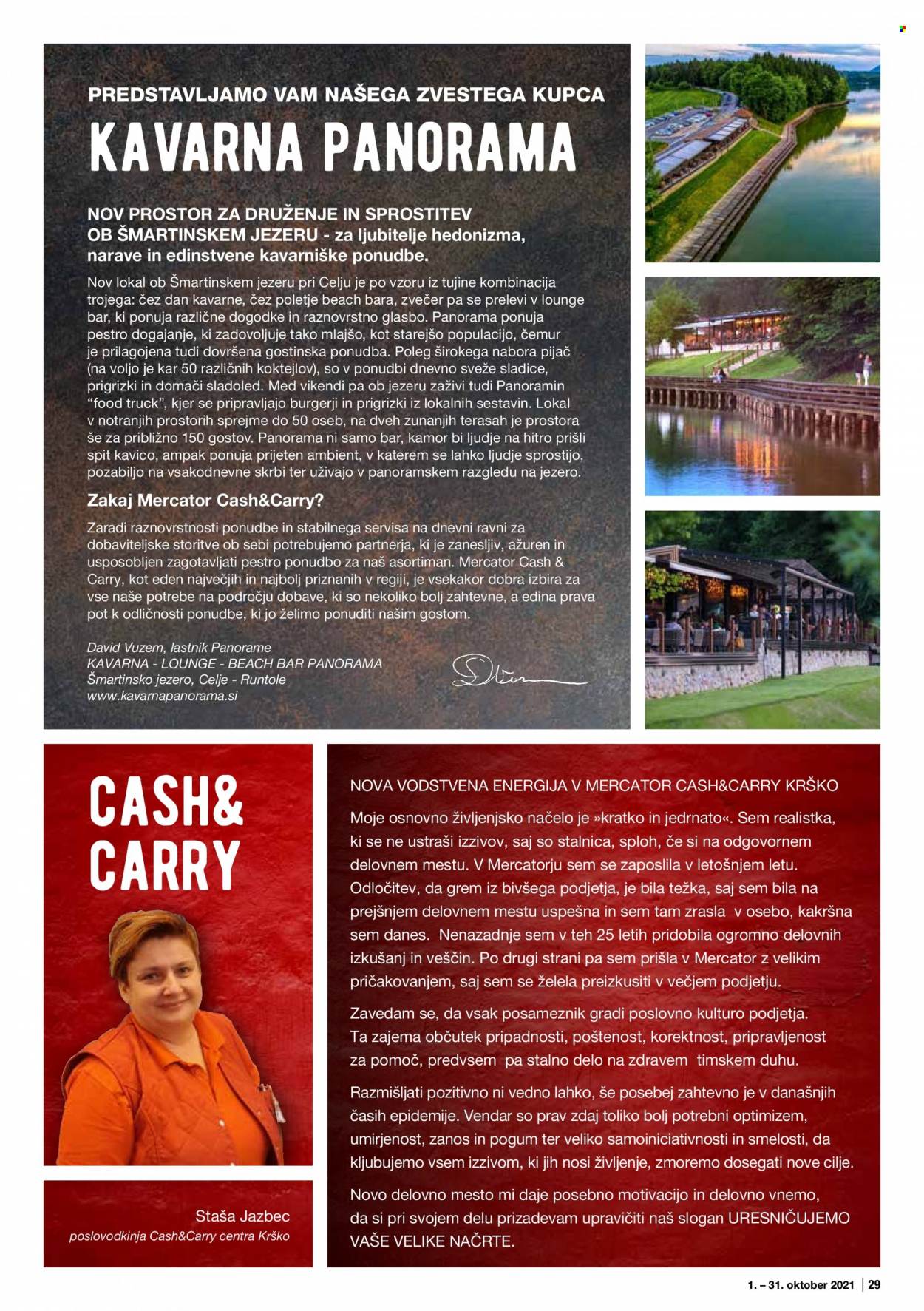 Mercator Cash & Carry katalog - 01.10.2021 - 31.10.2021.