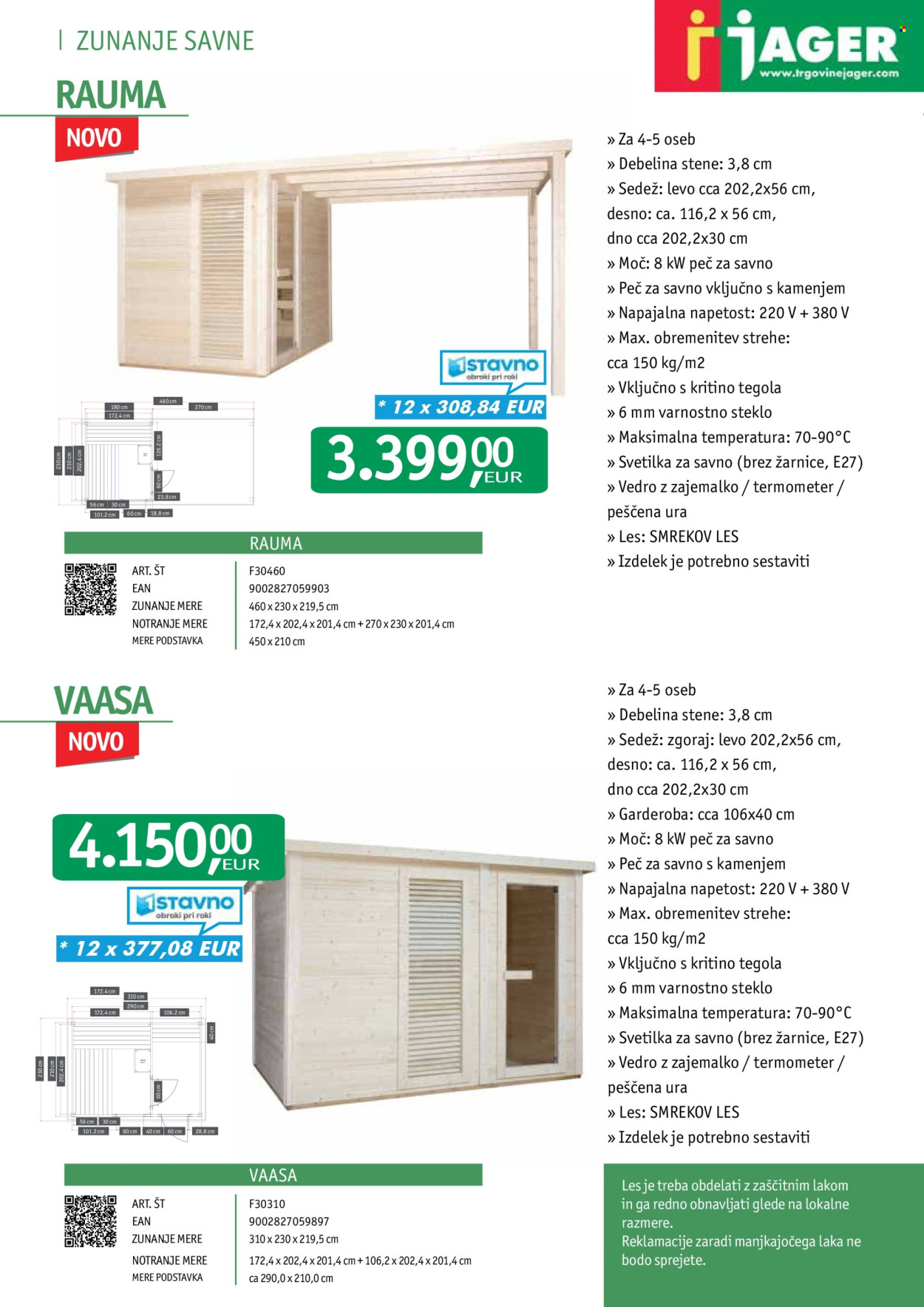 JAGER katalog.